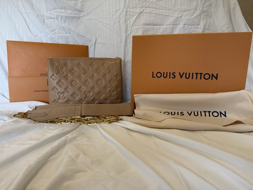 Louis vuitton coussin beige - louis,