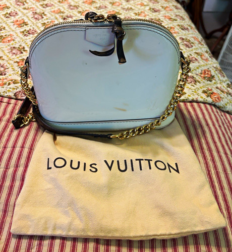 Louis vuitton white vernis - louis,