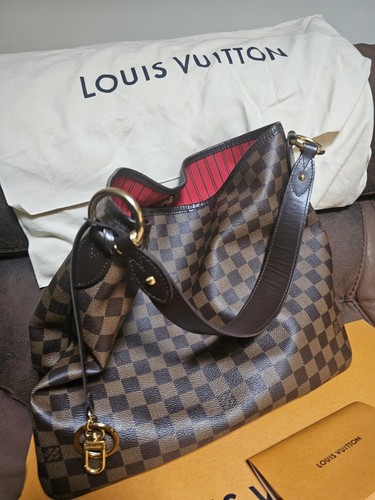 Louis vuitton damier - vuitton, ebene