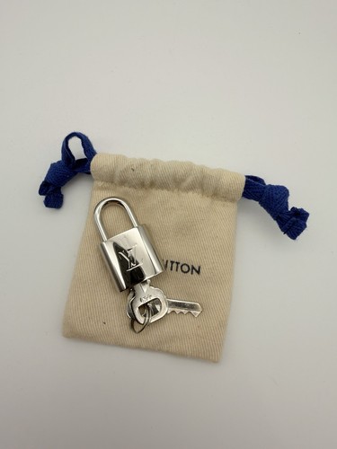 Louis vuitton silver padlock - louis,
